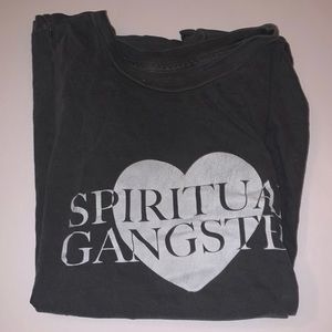 Dark Grey Spiritual Gangster tee shirt!